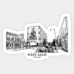 West Allis - Wisconsin Sticker